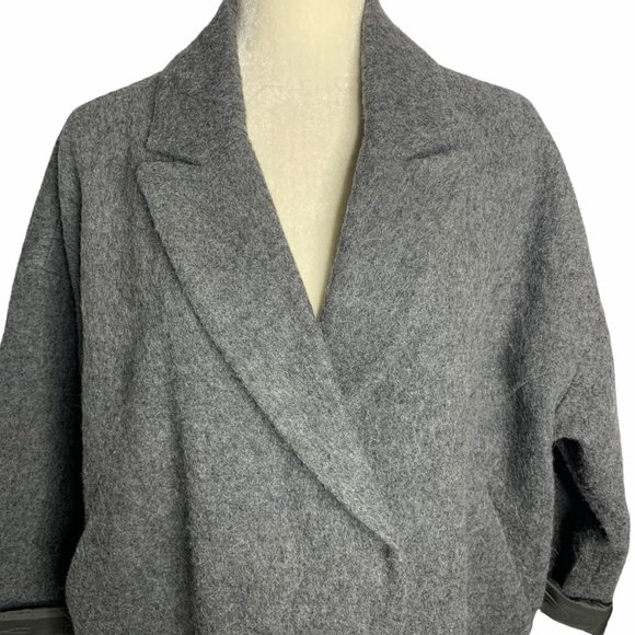 E Wear Oversized Dropped Shoulder Coat 12PE - Picture 2 of 8